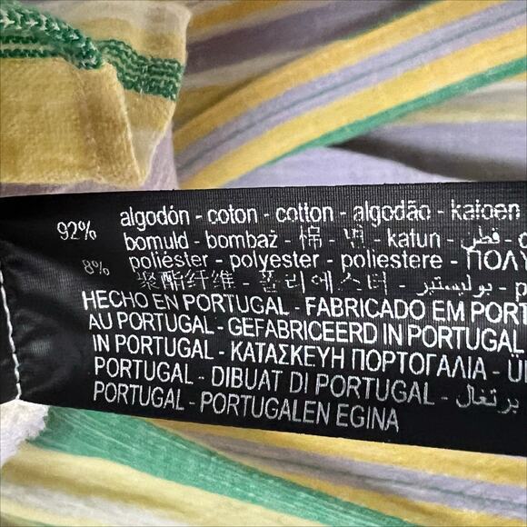 Zara Blogger Favorite Pastel Striped Smocked Skirt Valery Dress Size XS - Picture 7 of 11